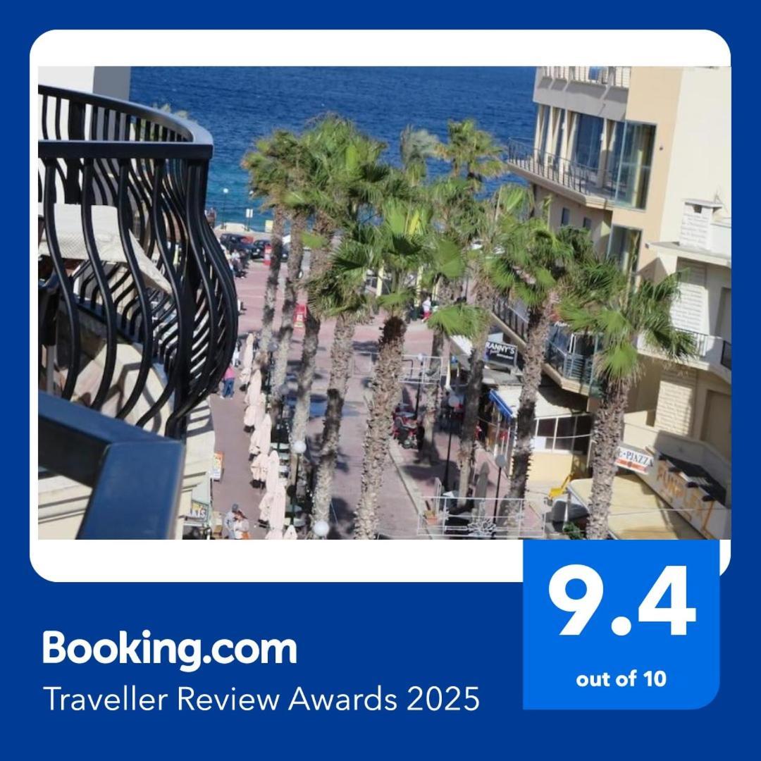 Perfect Tourist Accommodation In Bugibba Square! 圣保罗湾城 外观 照片